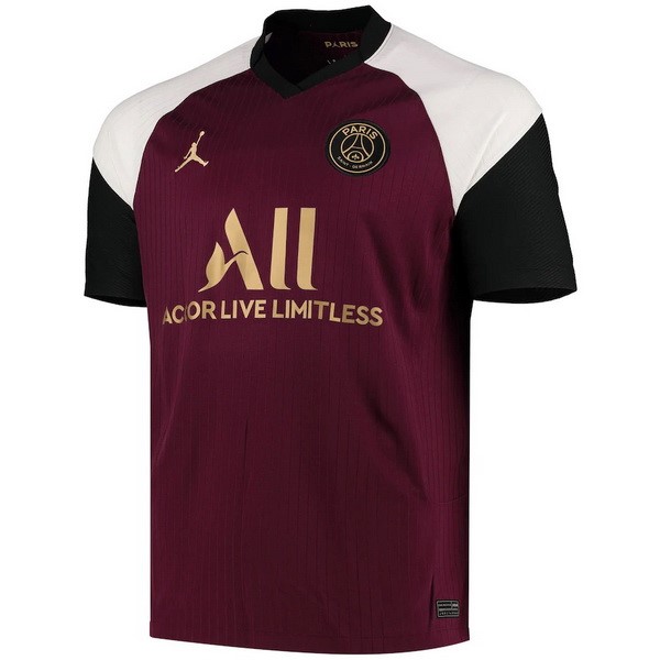 Trikot Paris Saint Germain Ausweich 2020-21 Burgund